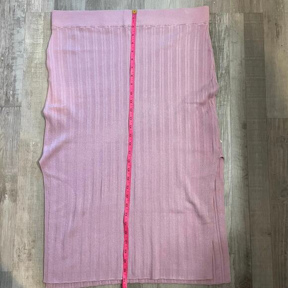 Abercrombie & Fitch ribbed knit skirt size XLP lavender - Picture 9 of 13